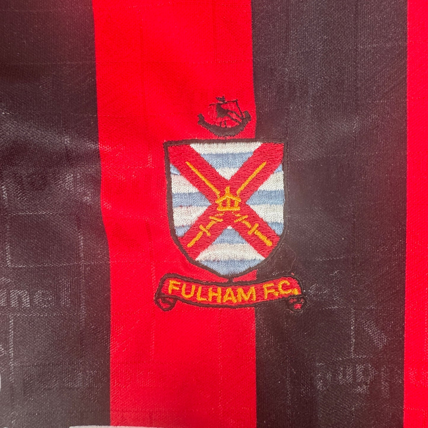 Fulham FC 1993/1994 Away Football Shirt Large