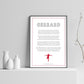 Steven Gerrard Liverpool Poem Print