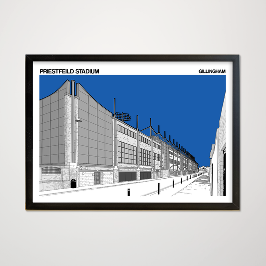 Gillingham Football Club Prints of Priestfield Stadium