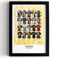 Harlequins A3 Framed Print – Iconic Rugby Shirt Wall Art