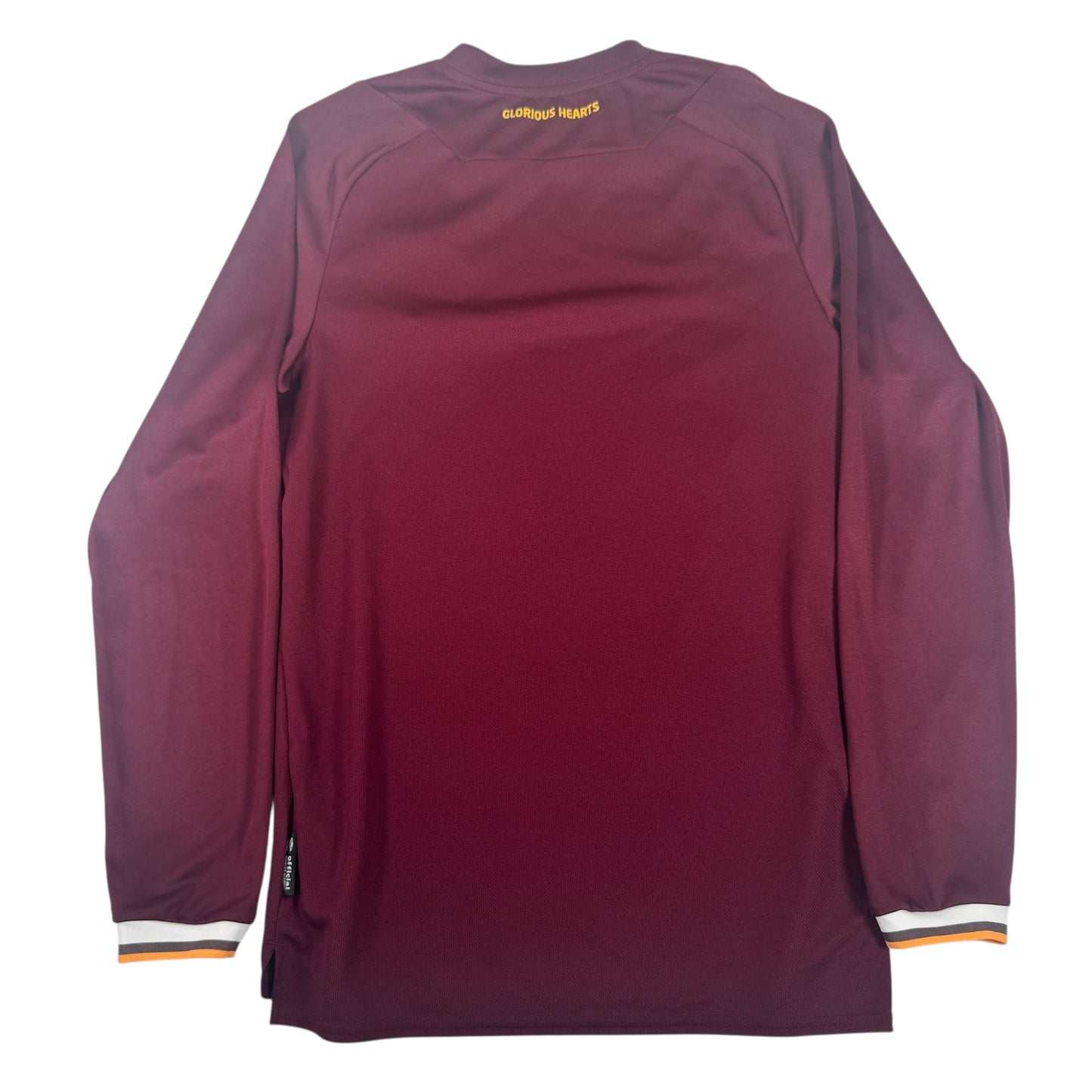 Hearts Heart of Midlothian 2020/2021 Home Long Sleeve Football Shirt Small