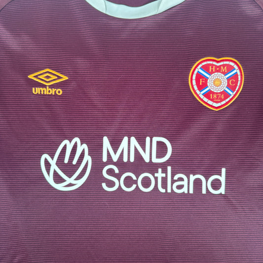 Hearts Heart of Midlothian 2022/2023 Home Football Shirt XL