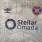Heart of Midlothian 2024/2025 Away Football Shirt Medium