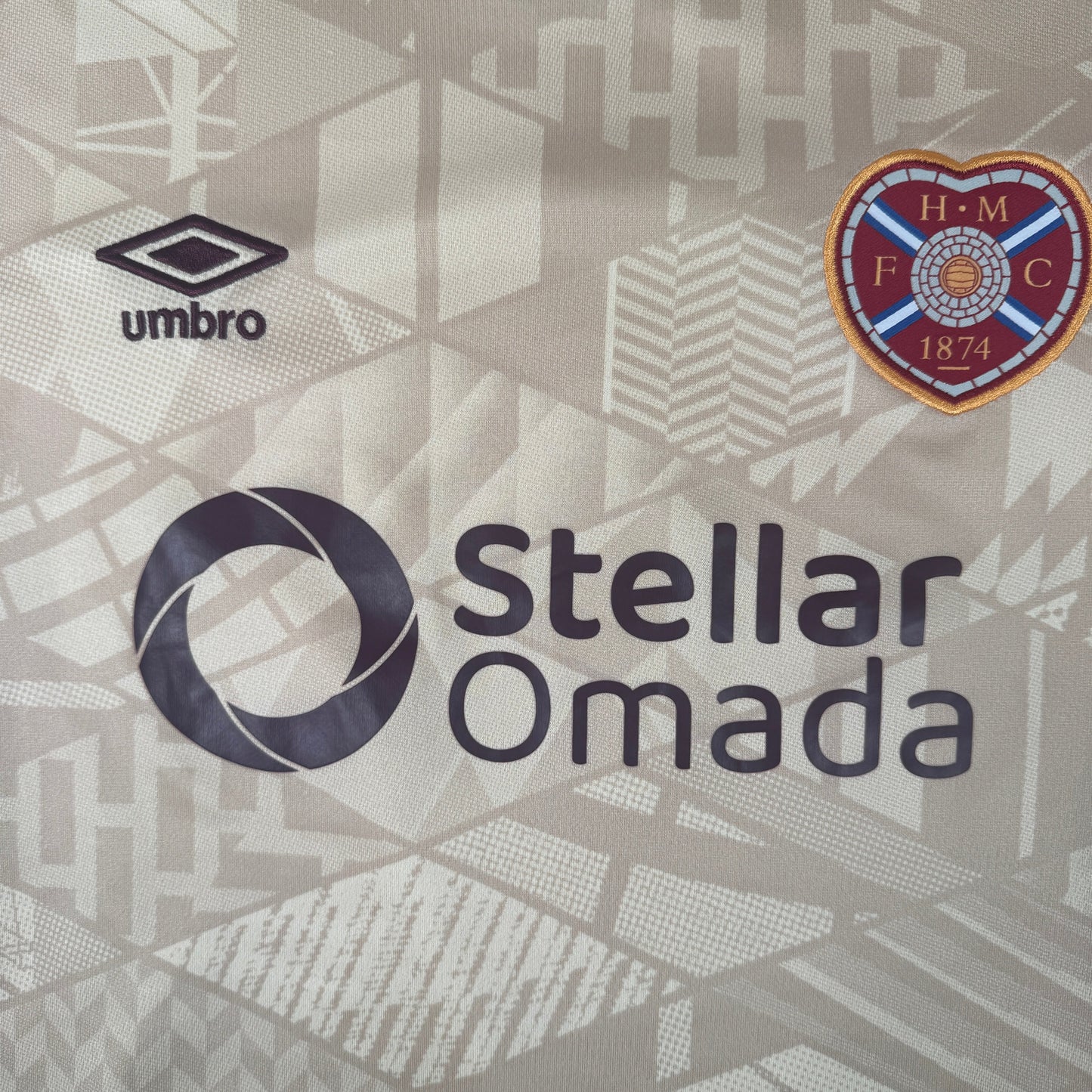 Heart of Midlothian 2024/2025 Away Football Shirt Medium