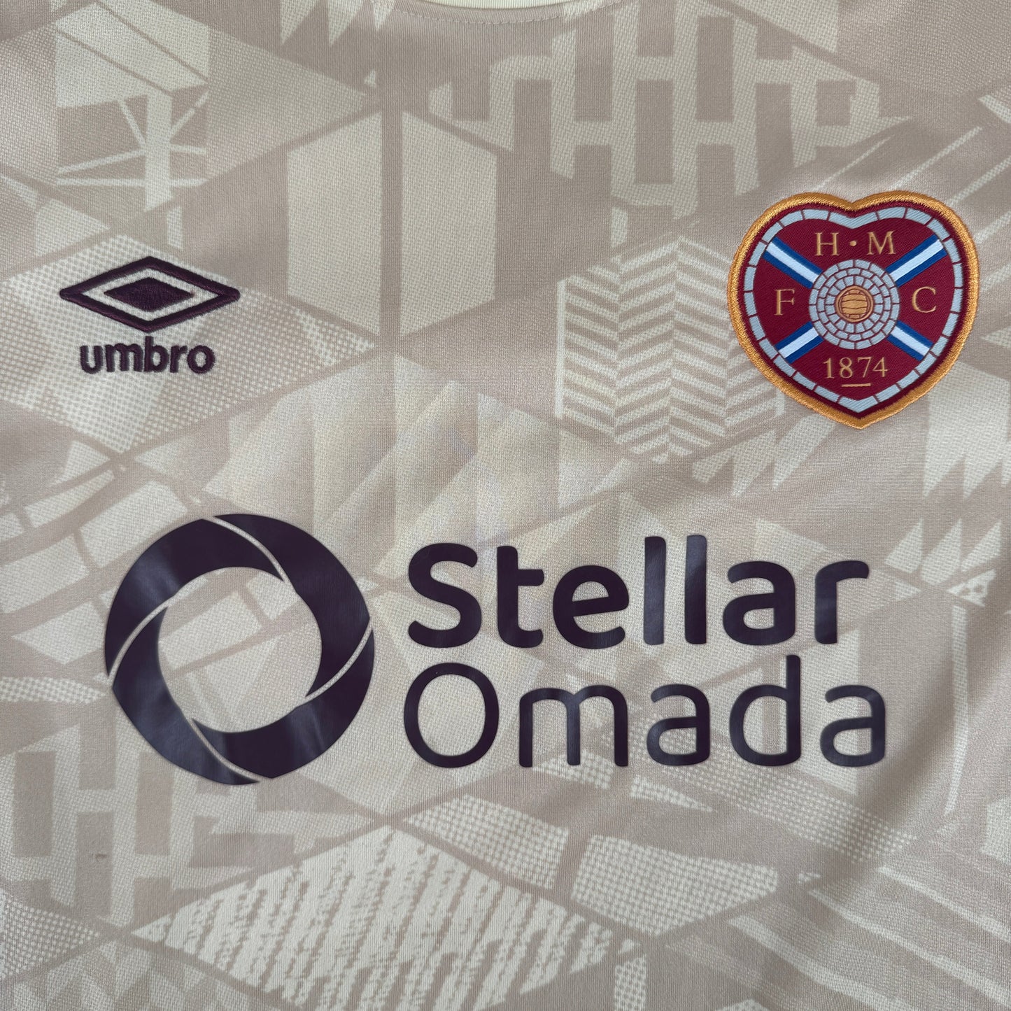 Hearts Heart of Midlothian 2024/2025 Away Shirt Small