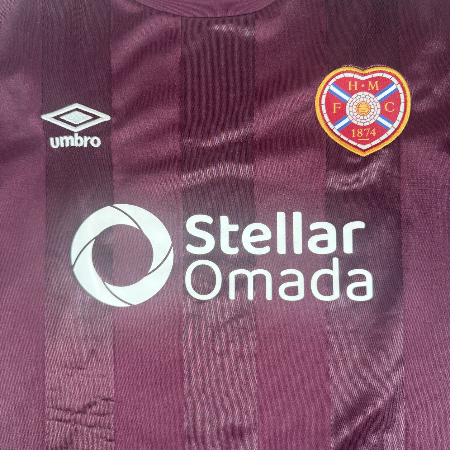 Heart of Midlothian 2024/2025 Home Shirt Medium