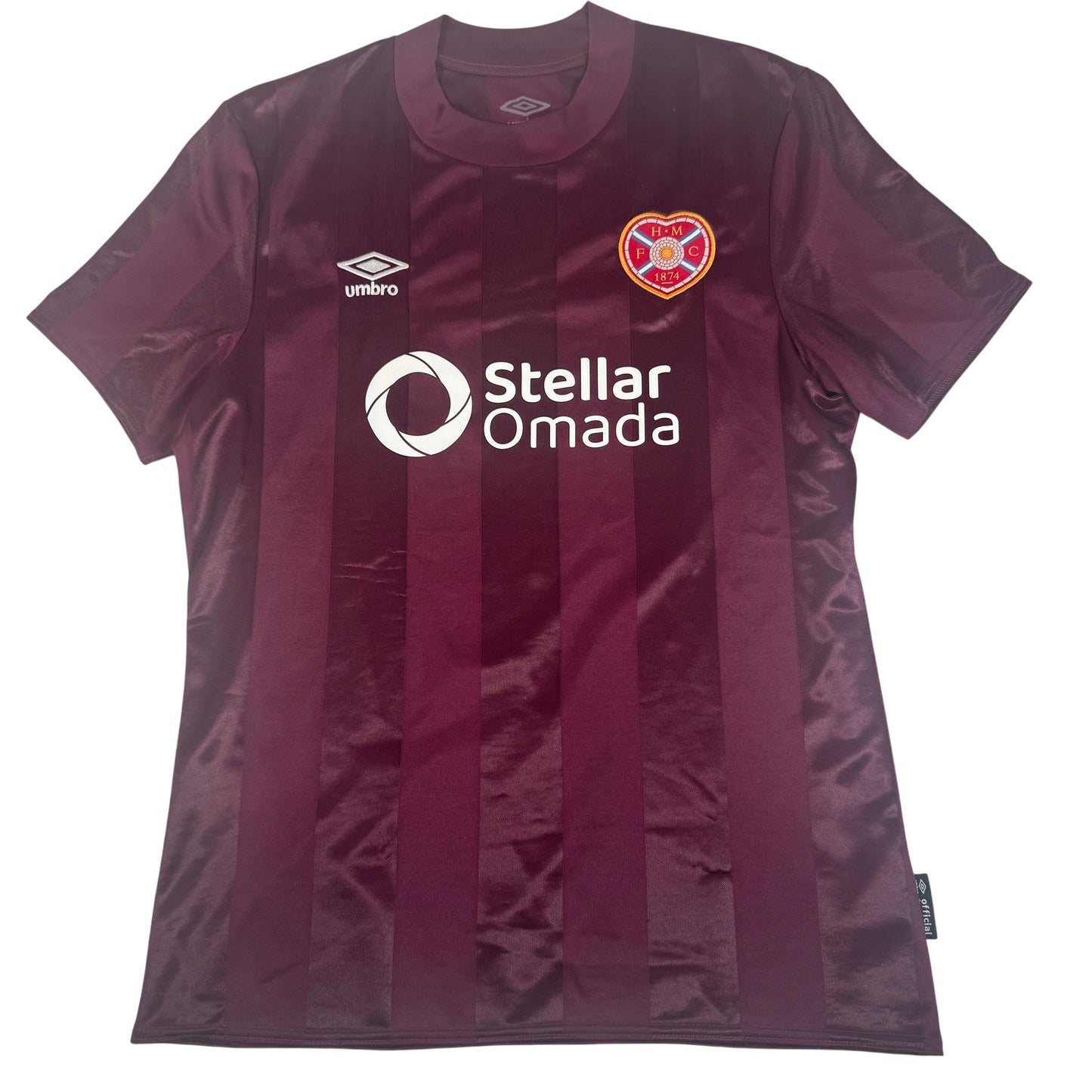 Heart of Midlothian 2024/2025 Home Shirt Medium