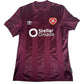 Hearts Heart of Midlothian 2024/2025 Home Football Shirt Small