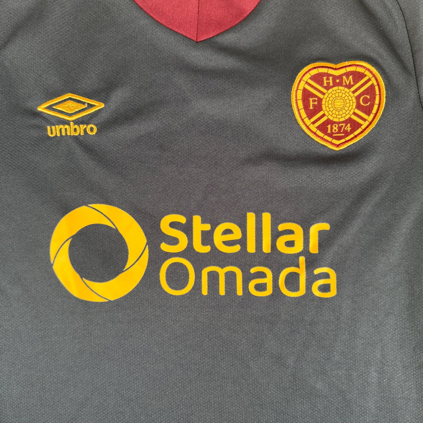 Hearts Heart of Midlothian 2024/2025 Third Football Shirt Small