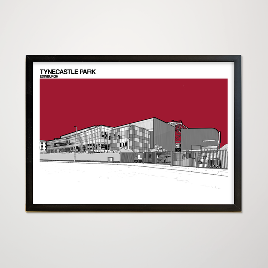 Heart of Midlothian F.C. posters of Tynecastle Park