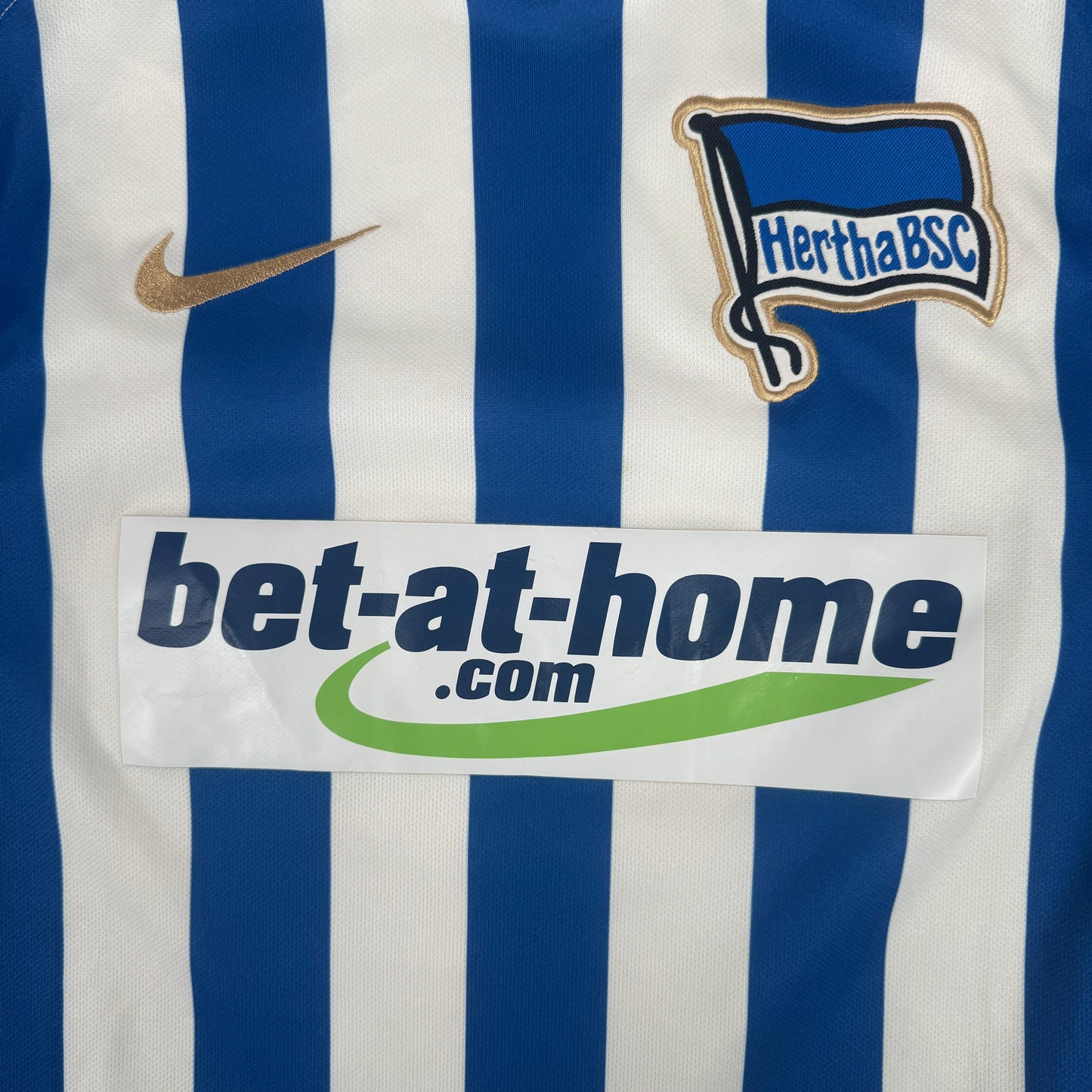 Hertha Berlin 2017/2018 Home Football Shirt Small