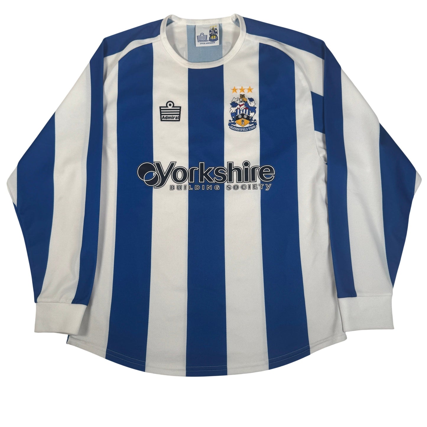 Huddersfield Town 2005/2006 Home Long Sleeve Football Shirt Small