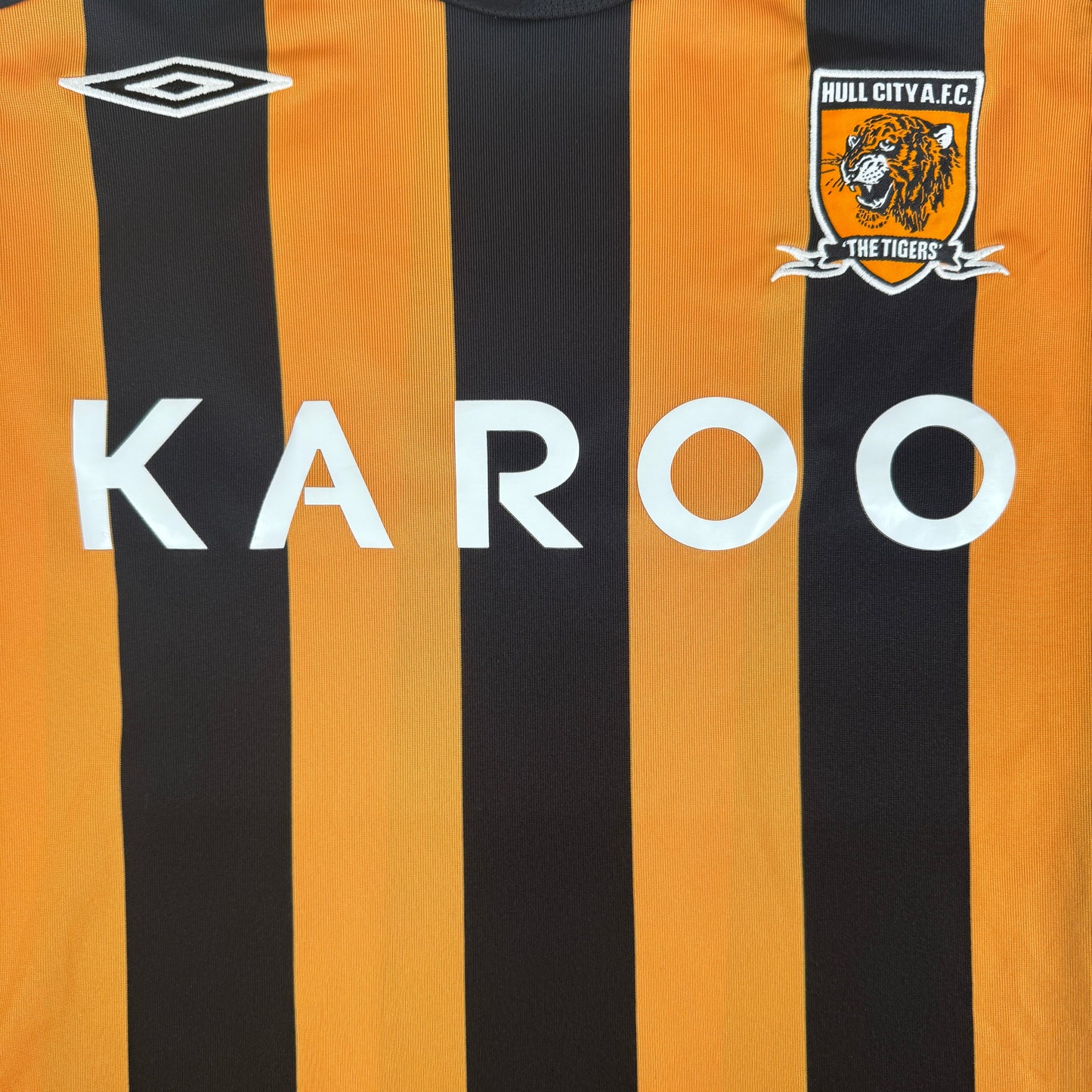 Hull City 2008/2009 Home Long Sleeve Football Shirt XL