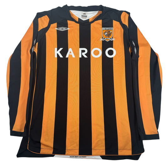Hull City 2008/2009 Home Long Sleeve Football Shirt XL