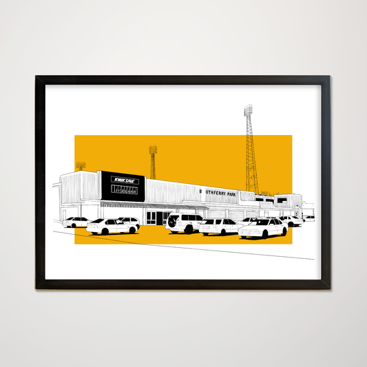 Hull City AFC Prints of Boothferry Park