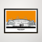 Hull City Art print of The MKM stadium