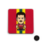 Ian Rush Wales Football Coaster