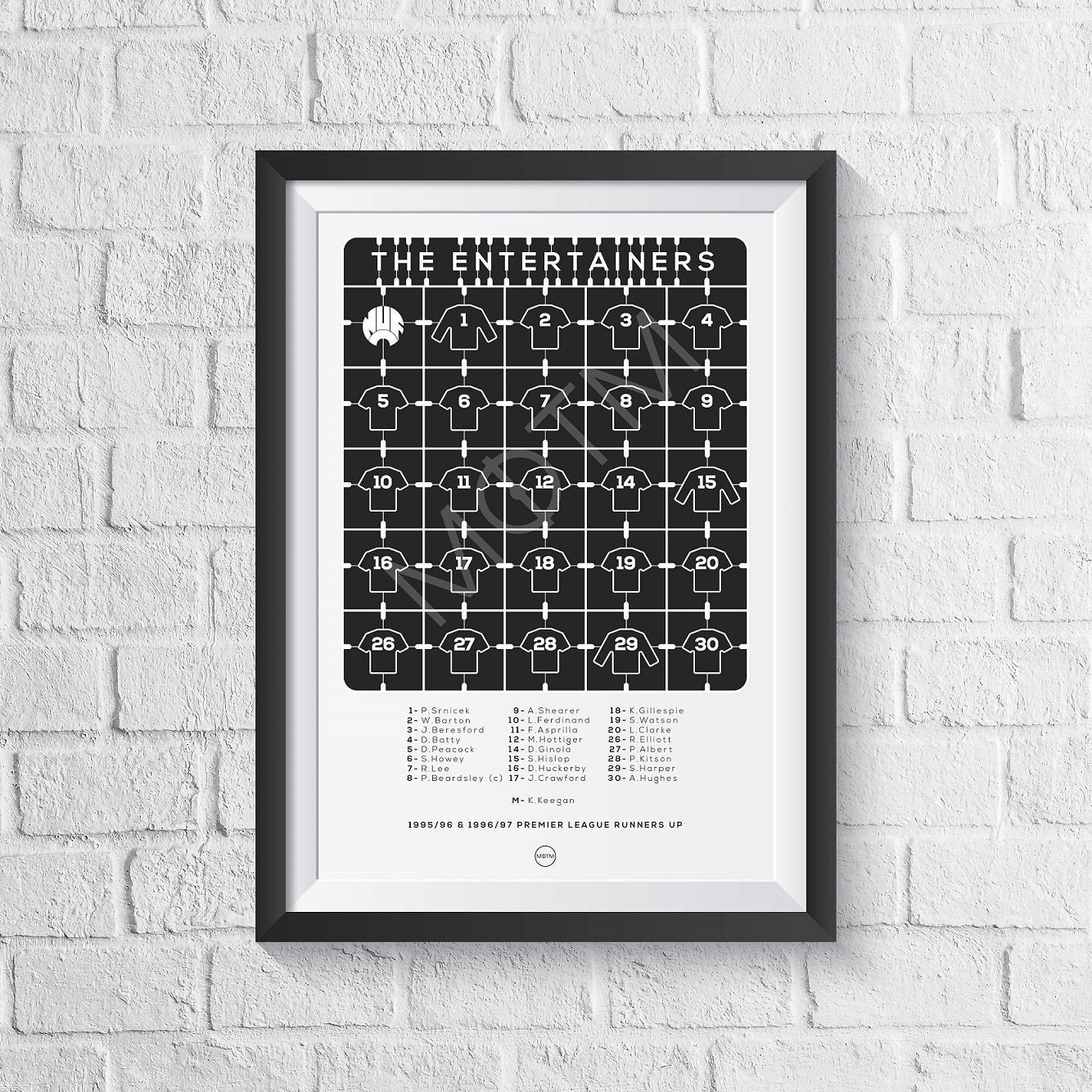 Newcastle 'The Entertainers' 1995/1997 Print