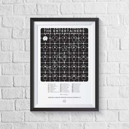 Newcastle 'The Entertainers' 1995/1997 Print