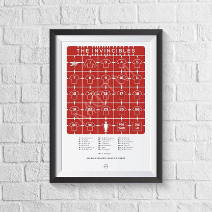 The Invincibles Season 2003/2004 Print