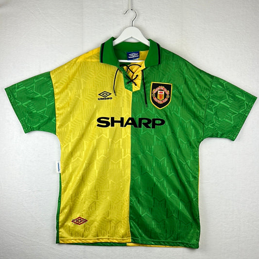 Manchester United 1992/1994/1994 Third Shirt - XL - Very Good Condition - Vintage