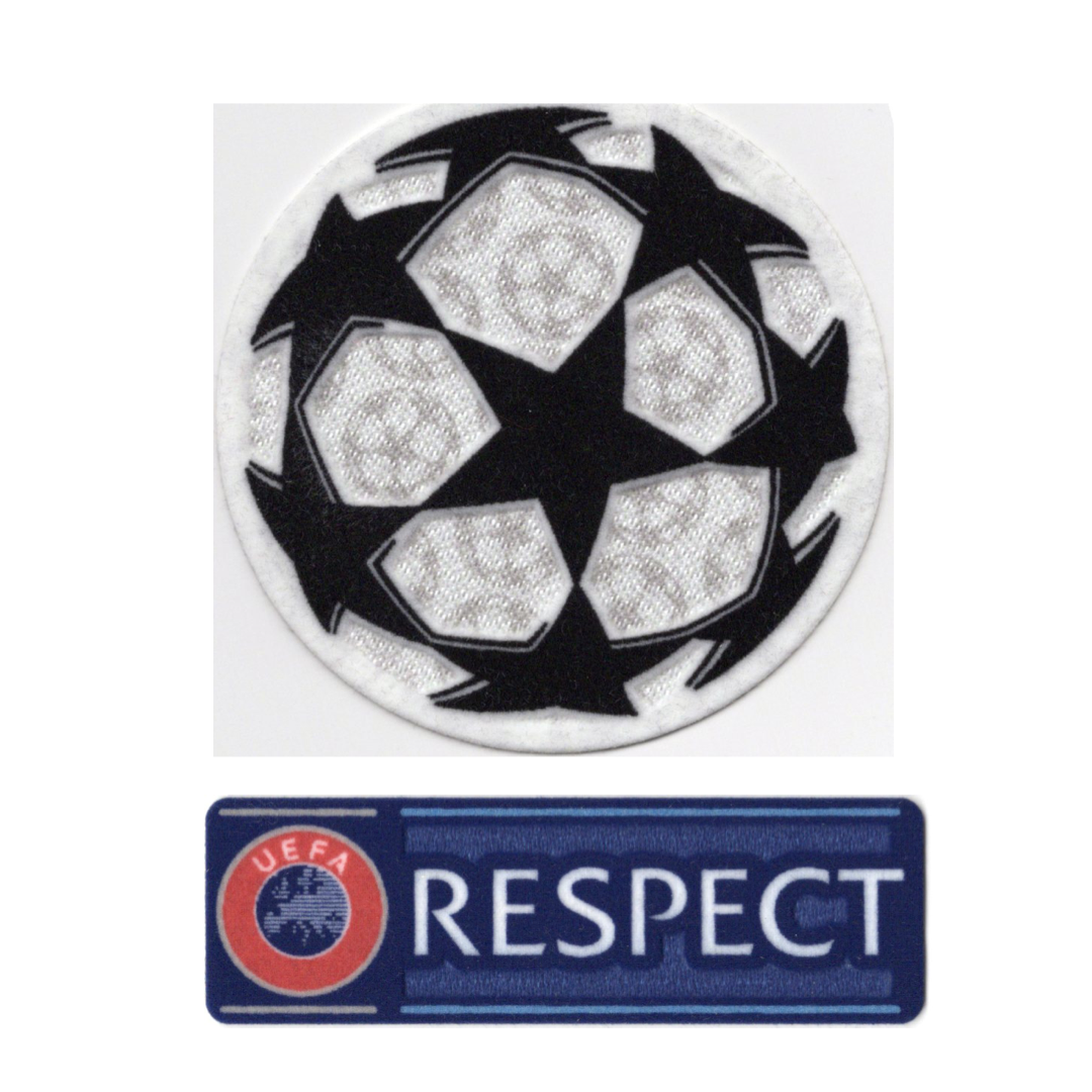 Champions League and Respect Player Size Sleeve Badge