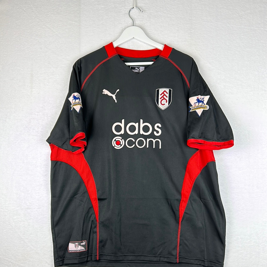 Fulham 2003/2004 Match Issued Away Shirt - Saha 8