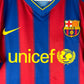 Barcelona 2009/2010 Player Issue Home Shirt - Jonathan 28
