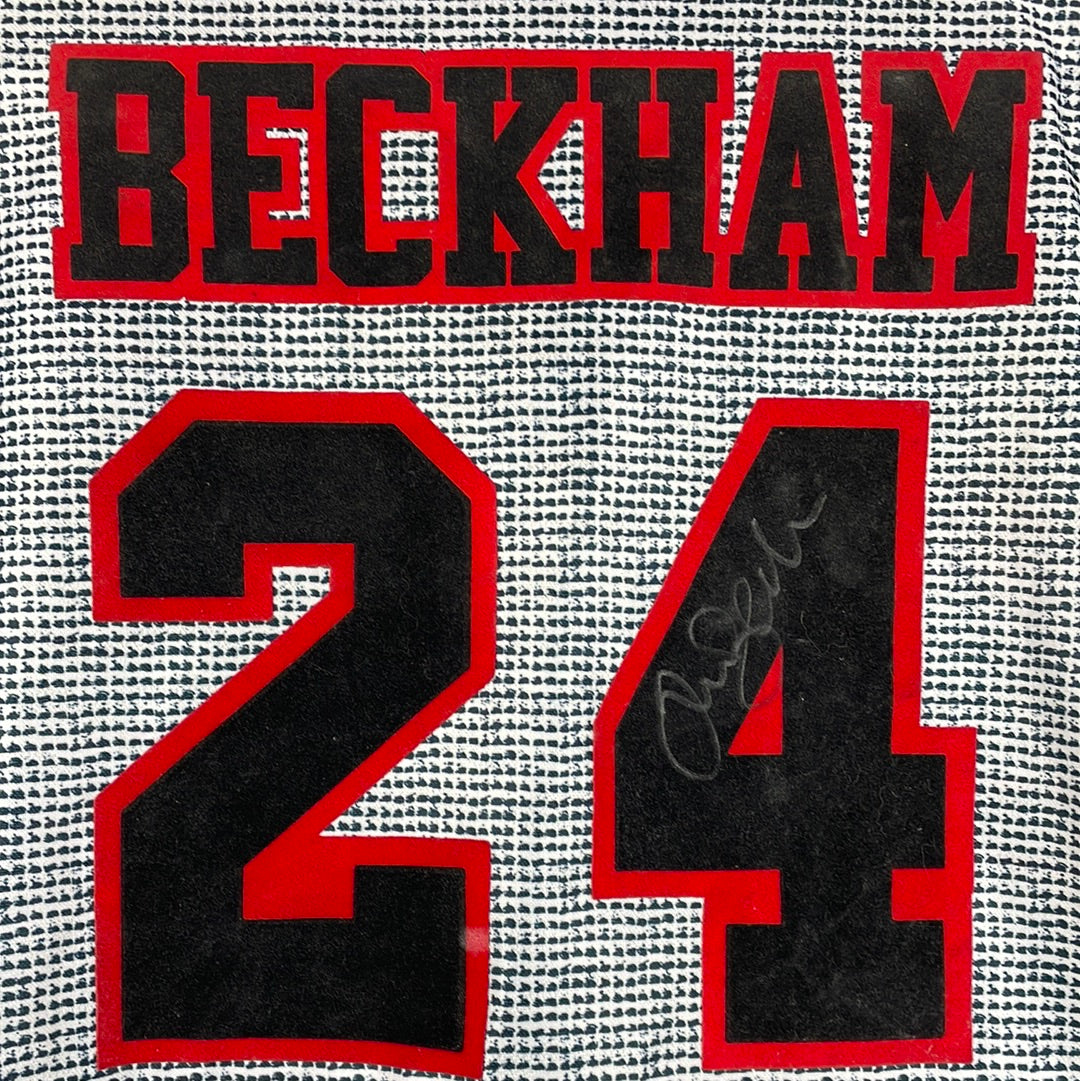 David Beckham Signed Manchester United 1995/1996 Away Shirt - 1996 COA
