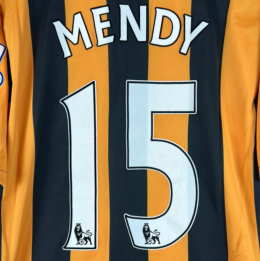 Hull City 2008/2009 Player Issue Home Shirt - Mendy 15