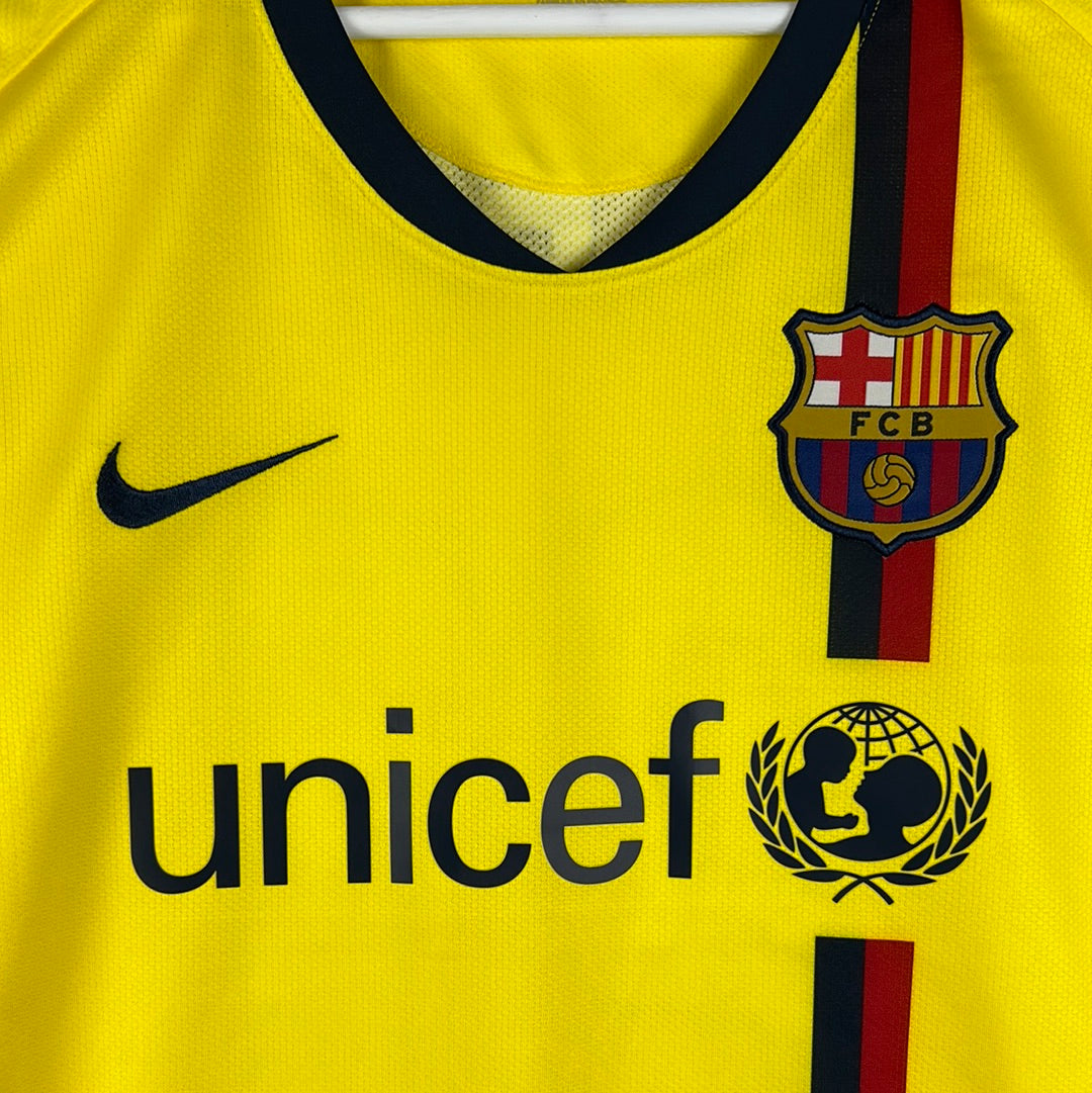 barcelona 2008 away kit