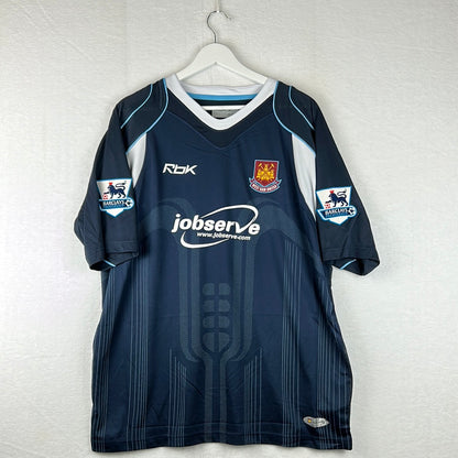 West Ham United 2006/2007 Match Worn Away Shirt - Sherringham 8