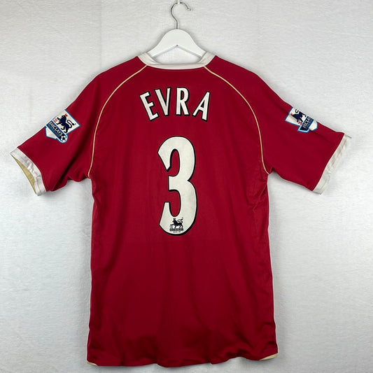 Manchester United 2006/2007 Home Player Issue Shirt - Short Sleeve - Evra 3