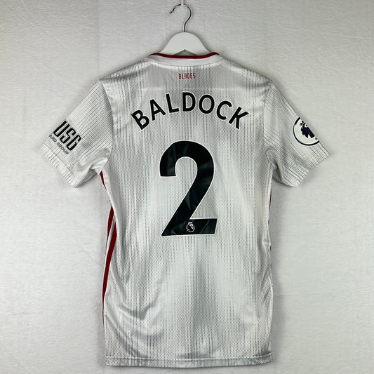 Sheffield United 2019/2020 Match Worn Away Shirt - Baldock 2