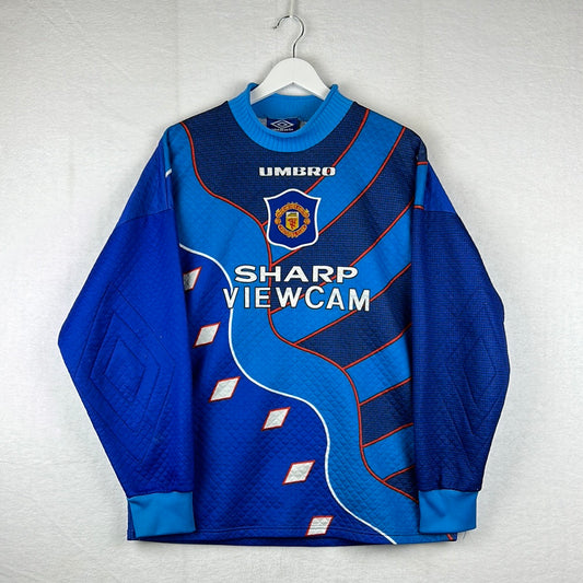 Manchester United 1995/1996 Goalkeeper Shirt - Medium - Excellent