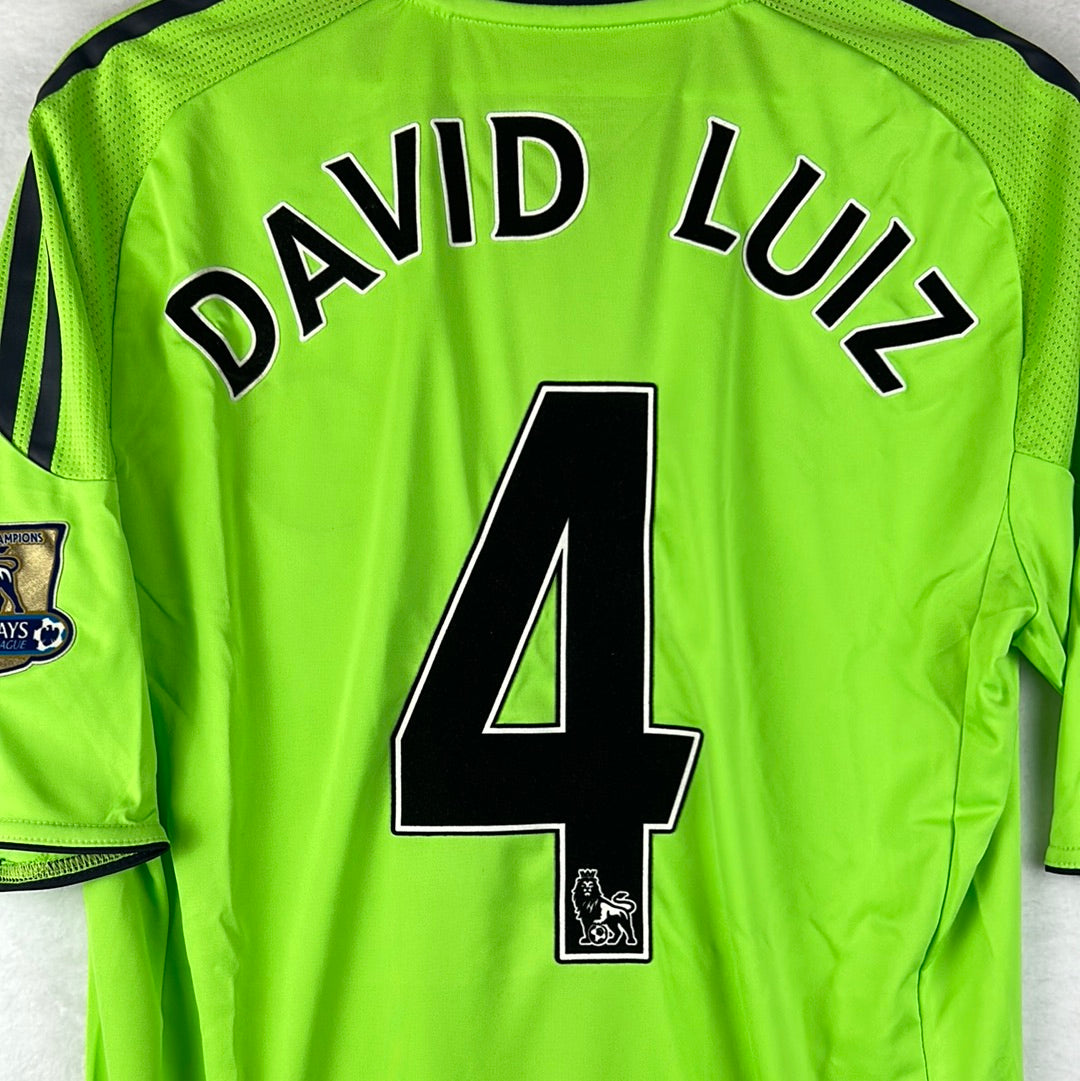 Chelsea 2010/2011 Match Worn Third Shirt - David Luiz 4