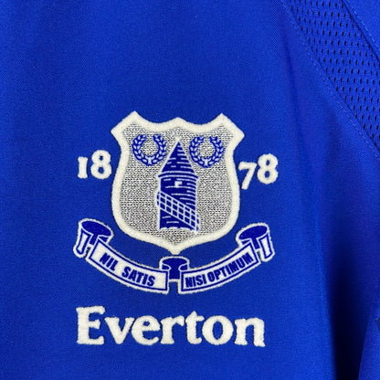 Everton 2003-2004 Player Issue Home Shirt - Rooney 18