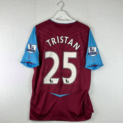 West Ham United 200/2009 Match Worn Home Shirt - Tristan 25