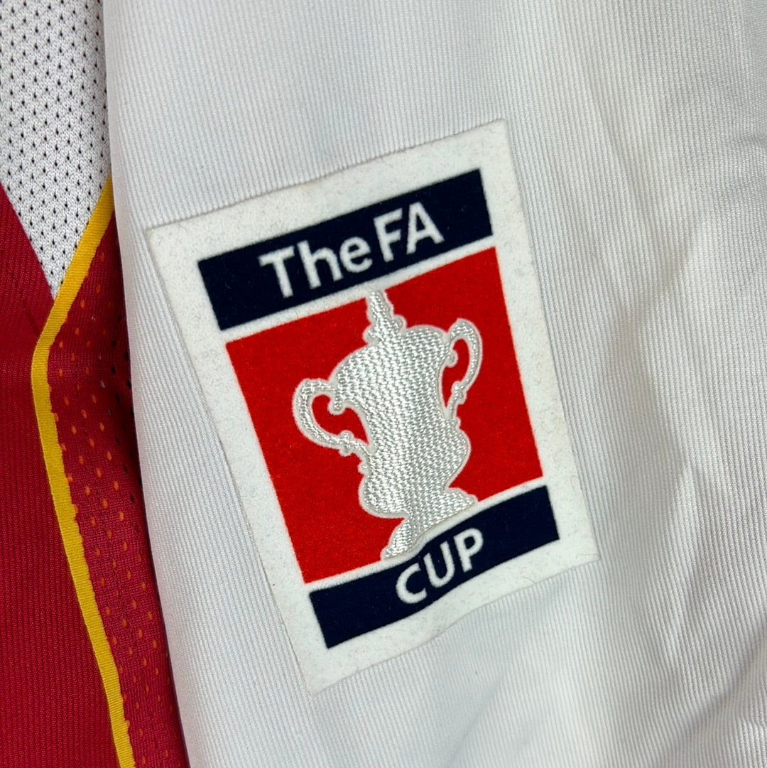 FA Cup final 2005 player spec sleeve patches