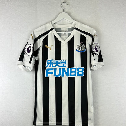 Newcastle United 2020/2021 Match Worn Home Shirt - Atsu 30