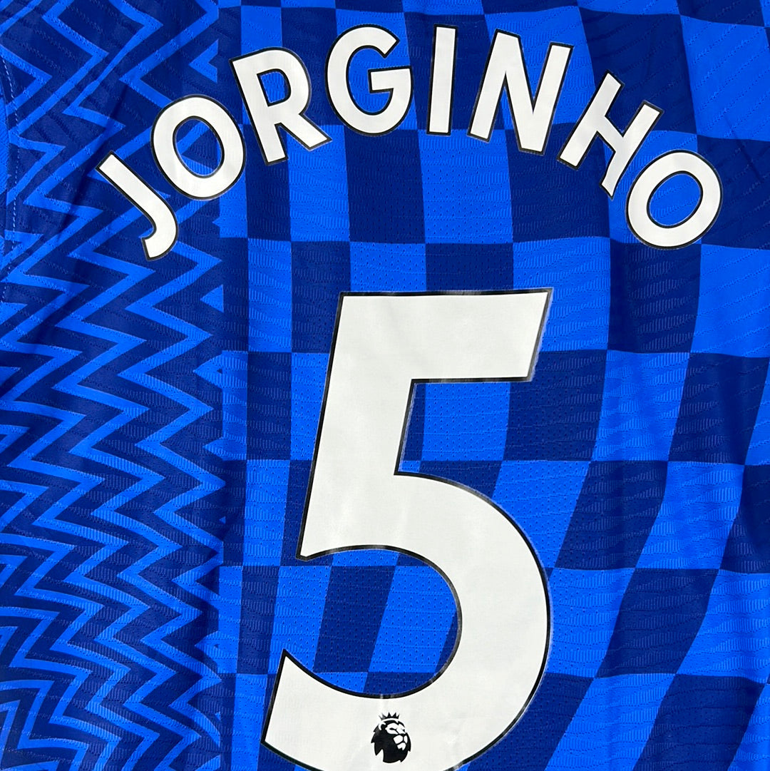 Chelsea 2021/2022 Match Issued Home Shirt - Jorginho 5