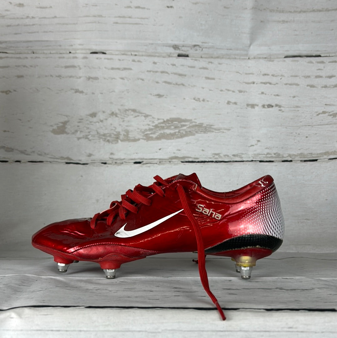 Nike Match Worn Boots - Louis Saha At Manchester United