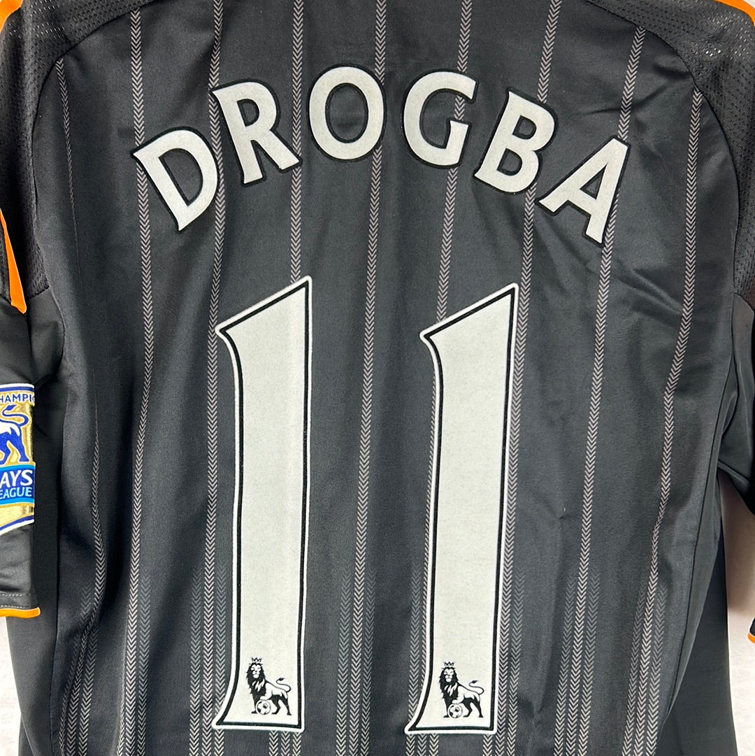 Chelsea 2010/2011 Player Issue Away Shirt - Drogba 11