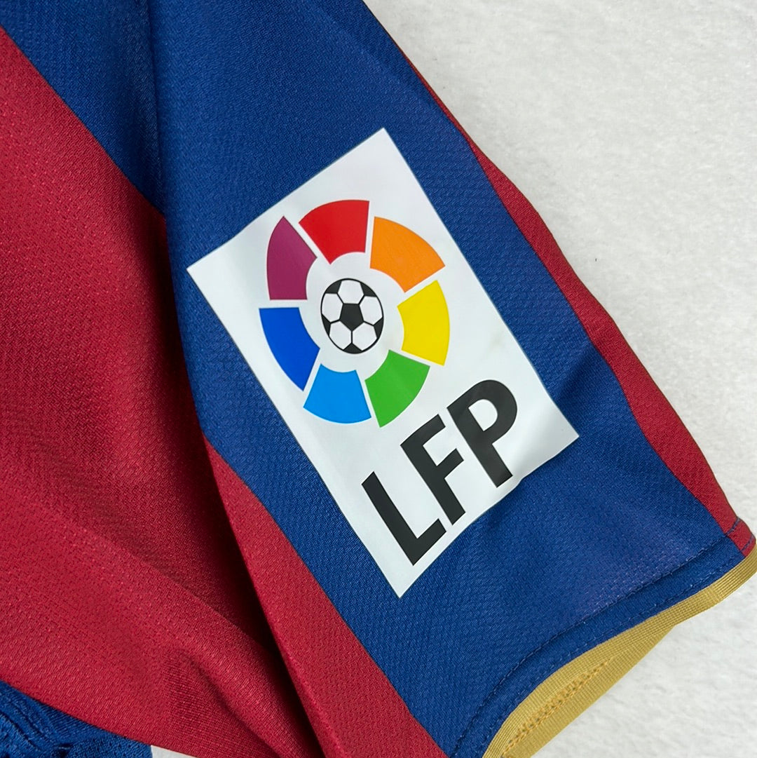 Barcelona 2007/2008 Player Issue Home Shirt - Deco 20