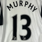 Fulham 2009/2010 Match Isssed Home Shirt - Murphy 13 - 130 Years