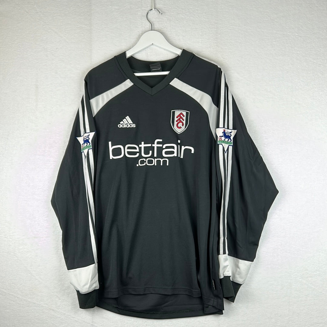 Fulham 2002/2003 Match Worn/ Issued Away Shirt - Davies 23 - Signed