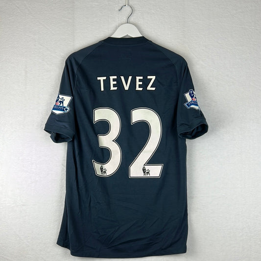 Manchester City 2010/2011 Player Issue Away Shirt - Tevez 32