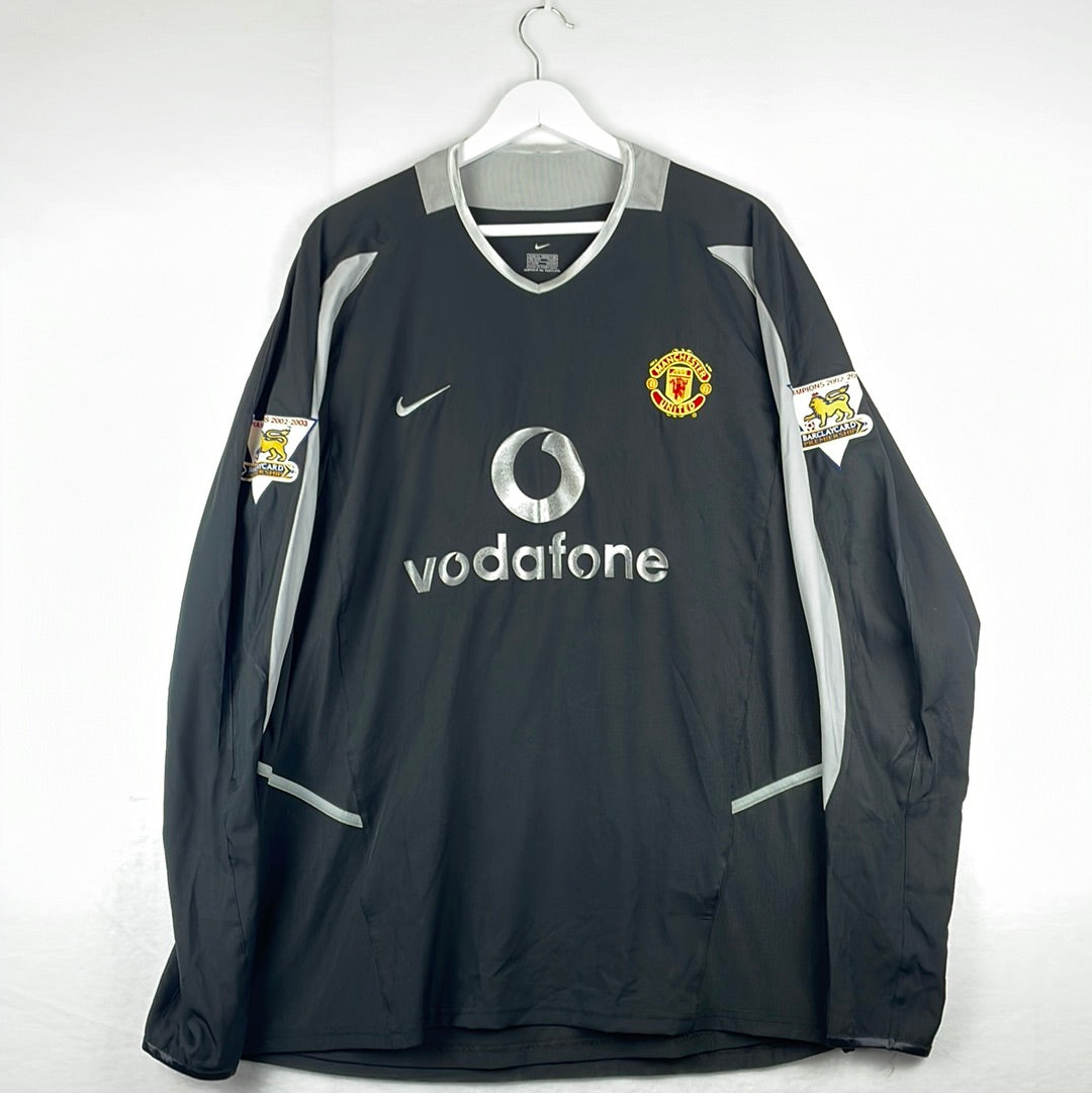 Manchester United 2002/2003 Player Issue Goalkeeper Shirt - Front
