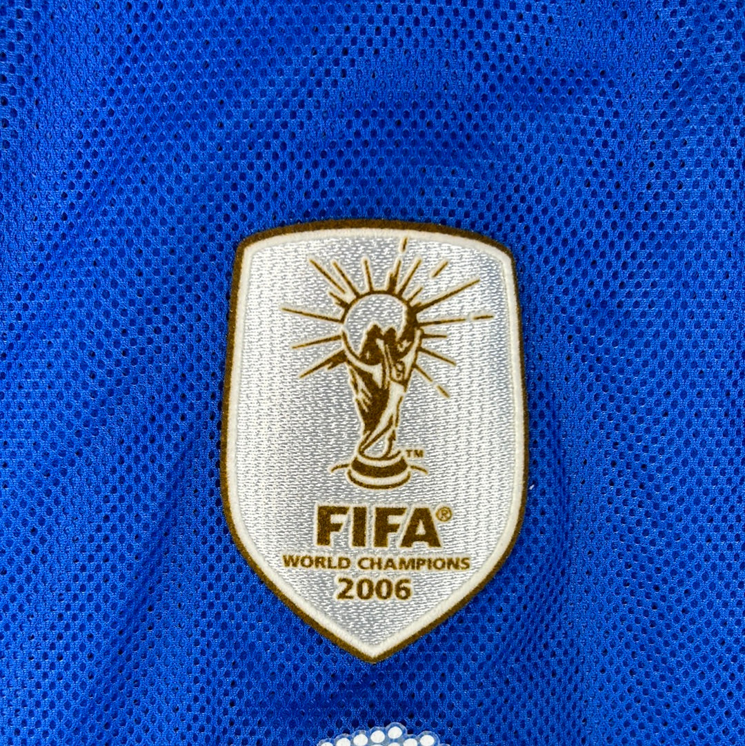 Italy Match Worn/Issued 2008-2009 Home Shirt - Di Rossi 6