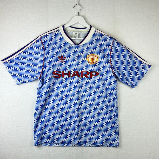 Manchester United 1990 Away Shirt - Authentic - Good Condition - Size Medium